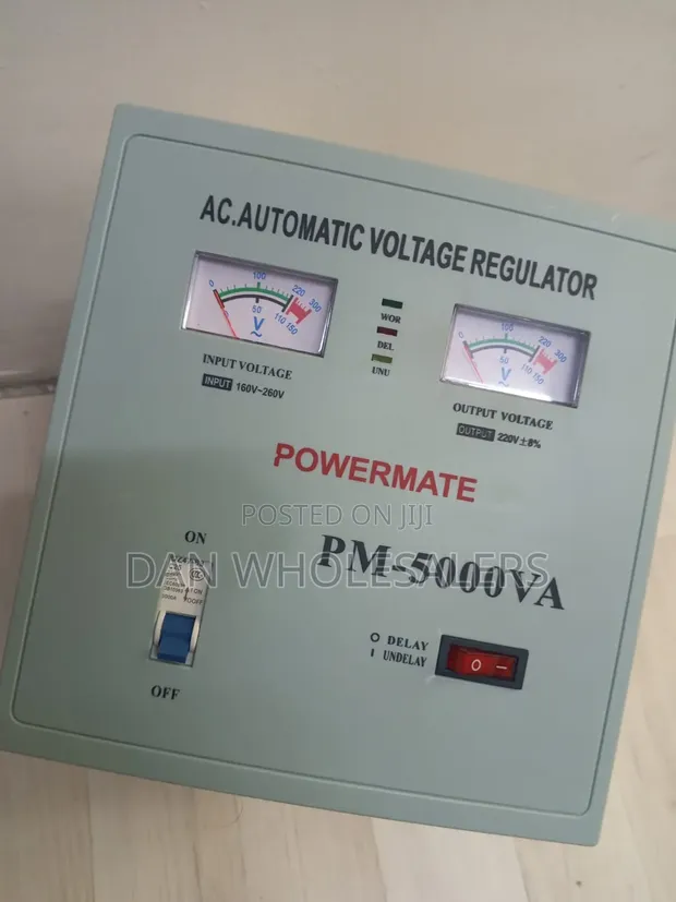 Powermate 5000VA Automatic Voltage Regulator - 1