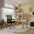 Clerical Home Office Secretary Chair - Black - 2