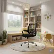Clerical Home Office Secretary Chair - Black - 5