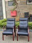Executive Wooden Office Chair - 2