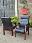 Executive Wooden Office Chair - 3