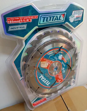 TOTAL 7-1/4" Industrial Circular Saw Blade - 2pc Set