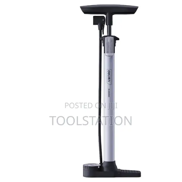 Heavy Duty Metal Barrel Foot Air Pump DL880005 - 1