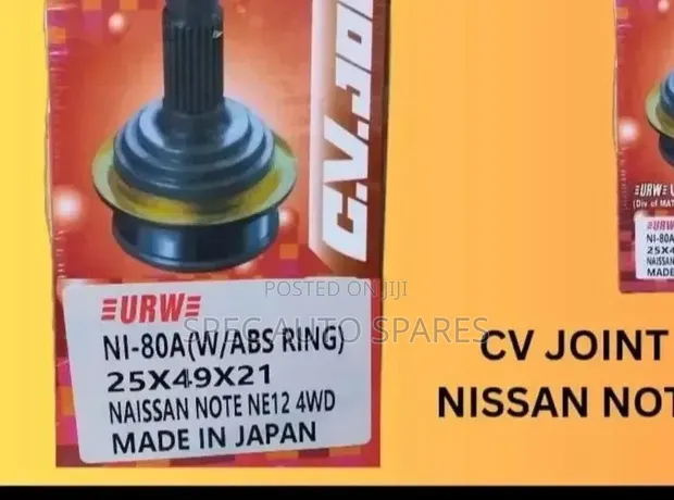 CV Joint for Nissan Note (29 Teeth, 21 Splines) - 1