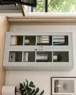 Boss Office Products Steel Cabinet with Glass Doors - 5