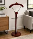Wooden Suit Hanger with Trouser Rack - 3