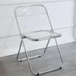Transparent Foldable Chairs (Set of 2) - 1