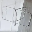 Transparent Foldable Chairs (Set of 2) - 2