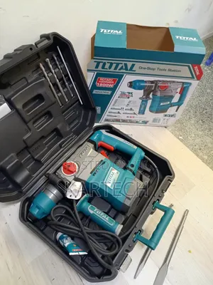 Total 1800W Heavy-Duty Corded Rotary Hammer