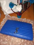 YSL Blue Shoulder Bag - 2