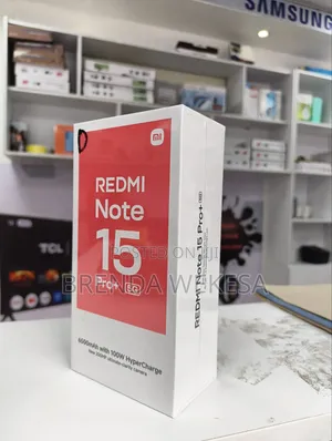 New Xiaomi Redmi Note 15 Pro+ 256GB Black