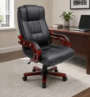 Executive Leather Office Chair - High Back Manager Chair