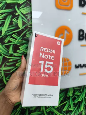 New Xiaomi Redmi Note 15 Pro 512GB Black