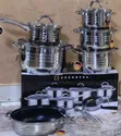 Edenburg 12-Piece Stainless Steel Cookware Set - 1
