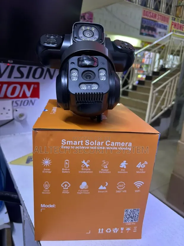 Smart Solar CCTV Cameras (Wi-Fi & 4G) - 1