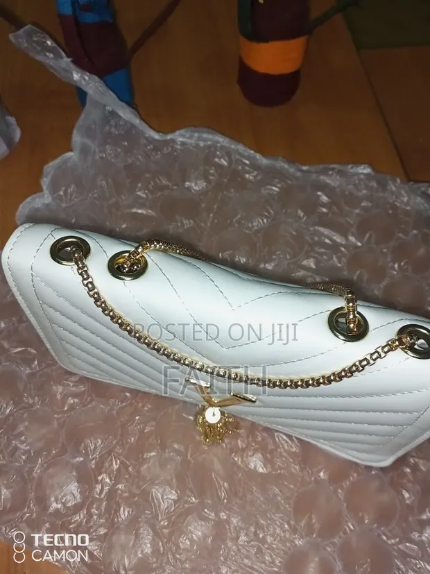 Valentino White Shoulder Bag - 1
