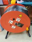 Heavy-Duty Cable Reel Extension Cord Drum - 2