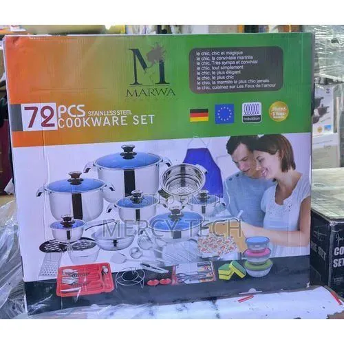 Marwa Germany 30pc Stainless Steel Cookware Set - 1