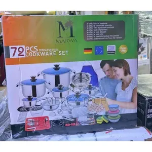 Marwa Germany 30pc Stainless Steel Cookware Set