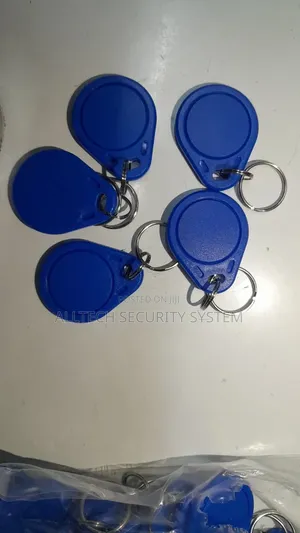 Biometric RFID Keyfobs (5pcs)