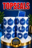TOPSEALS Drinking Water Bottle Seals - Roll of 1000 - 1