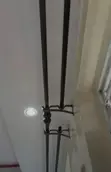 Jua Kali Curtain Rods - Powder Coated, Eco-Friendly - 1