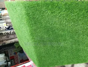 Green and Red Artificial Grass Carpets