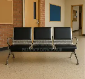 3-Seater Modern Reception Waiting Bench