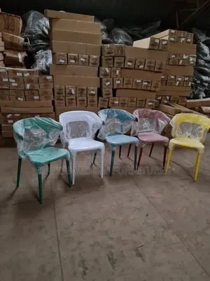 Modern Plastic Cafe Chair - Brand New