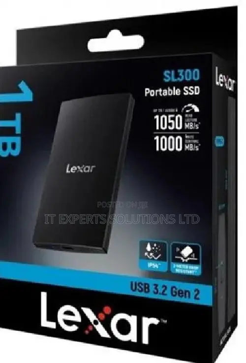 Lexar SL300 External Portable SSD 1TB - 1