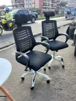Mesh Office Chair with Headrest - Black - 2