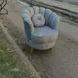 Flower Seat, Grey and Gold - 2