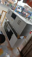 Modern Grey TV Stand/Sideboard Cabinet - 2