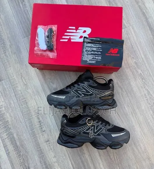 New Balance 2000R "Black White" Viatu vya Ngozi - 1
