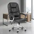 Executive Swivel Leather Office Chair - 3