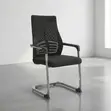 Black Waiting Office Chair - 2