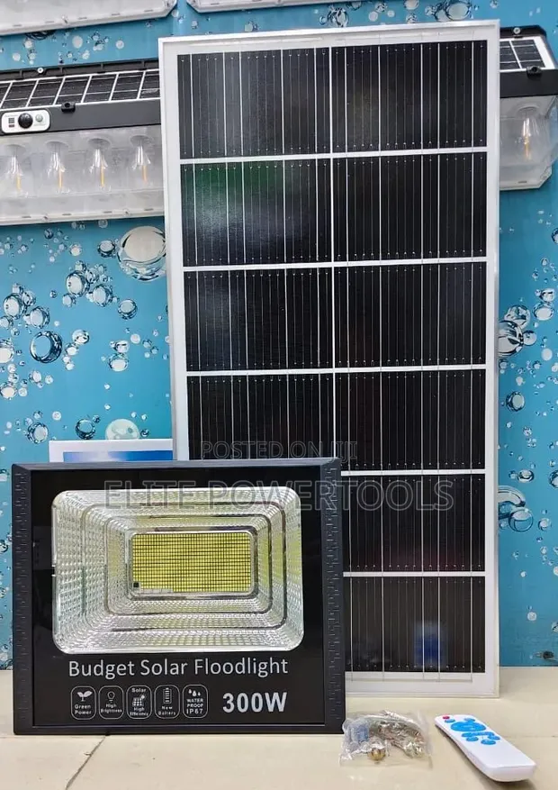 300W Budget Solar Floodlight - 1