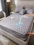 Grey Waterproof Mattress Protector - 1