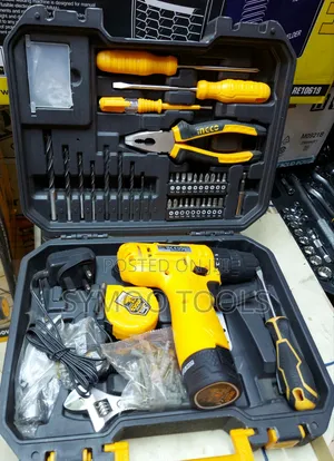Ingco Cordless Drill Tool Kit