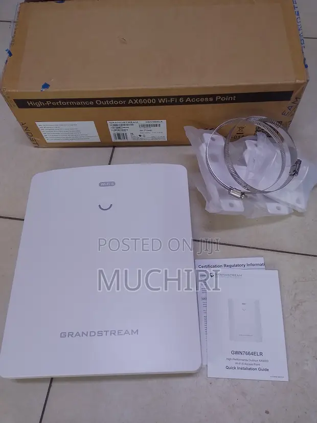 Grandstream GWN7664ELR Outdoor WiFi 6 Access Point - 1