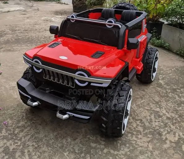 Children's Electric Four-Wheel Off-Road Vehicle - Red - 1