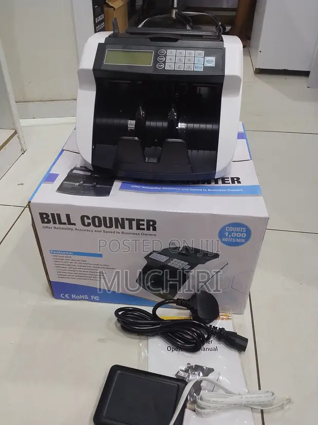 Approved Counterfeit Detection Bill Counter - 1