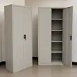 Metal Office Storage Cabinet - Lockable Steel Filing Cupboard - 4