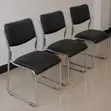 Blue's Iceoffice Black Visitor Chairs (Set of 4) - 3