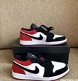 Air Jordan 1 Low Red/Black/White - 2