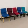 Padded Conference Chairs - Stackable Banquet Event Chairs - 1