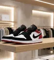 Air Jordan 1 Low 'Black Toe' Sneakers - 2