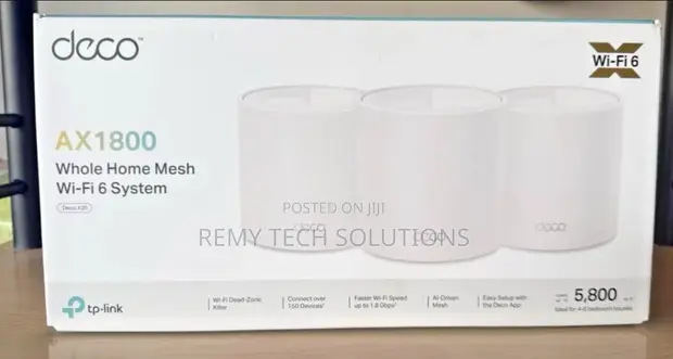 TP-Link Deco X20 Home Mesh Wi-Fi 6 System - 1