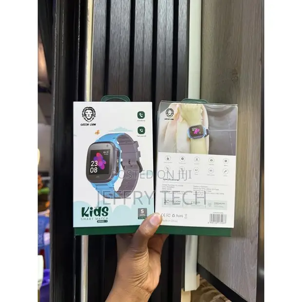 Green Lion Children's Smart Watch GPS SOS Alarm Voice Chat - 1