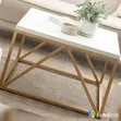 Modern Coffee Table - Square Living Room Centre Table - 1